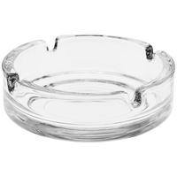 Aschenbecher Camela Glas Transparent D: ca. 10,6 cm - Transparent, KONVENTIONELL, Glas (10,6/3,4cm) - Ondega