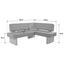 Eckbank Silba 190 X 150 cm - Eichefarben/Braun, KONVENTIONELL, Holz/Wellpappe (190 /150cm) Eckbank Silba 190 X 150 cm - Eichefarben/Braun, KONVENTIONELL, Holz/Wellpappe (190 /150cm)