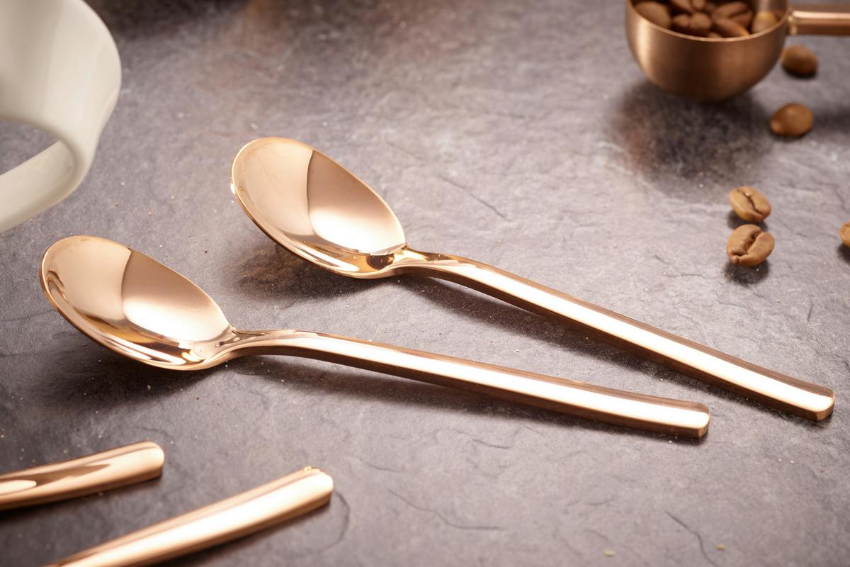 Kaffeeset Echtwerk Kaffeezubehör-Set - Kupferfarben, Design, Metall (10,5cm) - Echtwerk