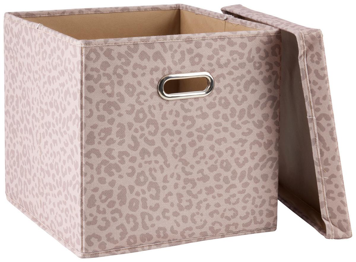 Skladací box ETHICAL CASHMERE - krémová, Romantik / Landhaus, kartón/kov (33/32/33cm) - Mömax