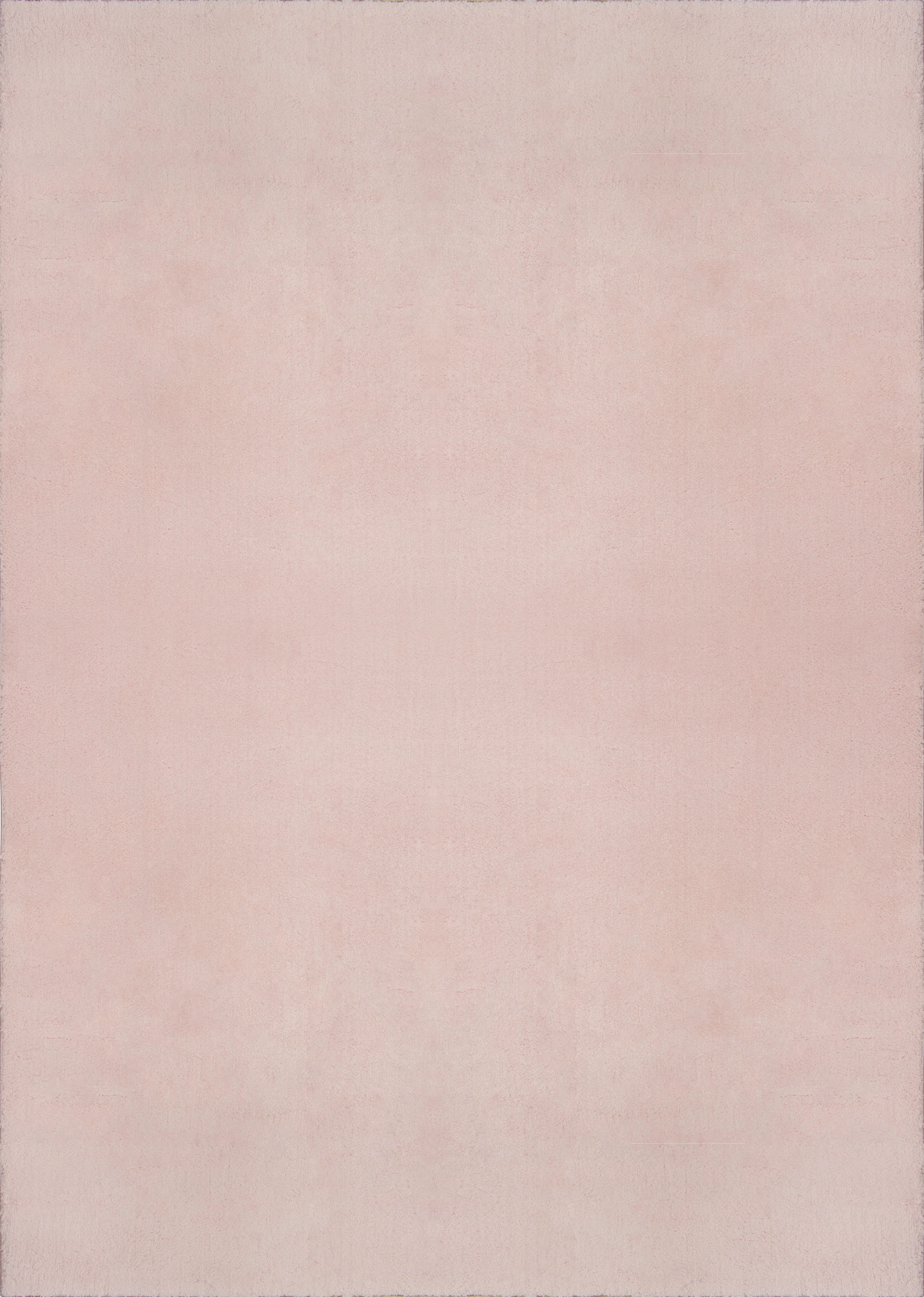 Fellteppich Loft - Rosa, KONVENTIONELL, Textil (60/110cm)