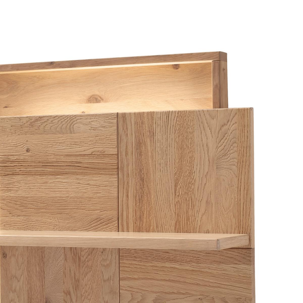 Wandboard Valencia B: 120 cm Eichefarben - Eiche Bianco, Design, Holz/Holzwerkstoff (120/69/26cm) - MID.YOU