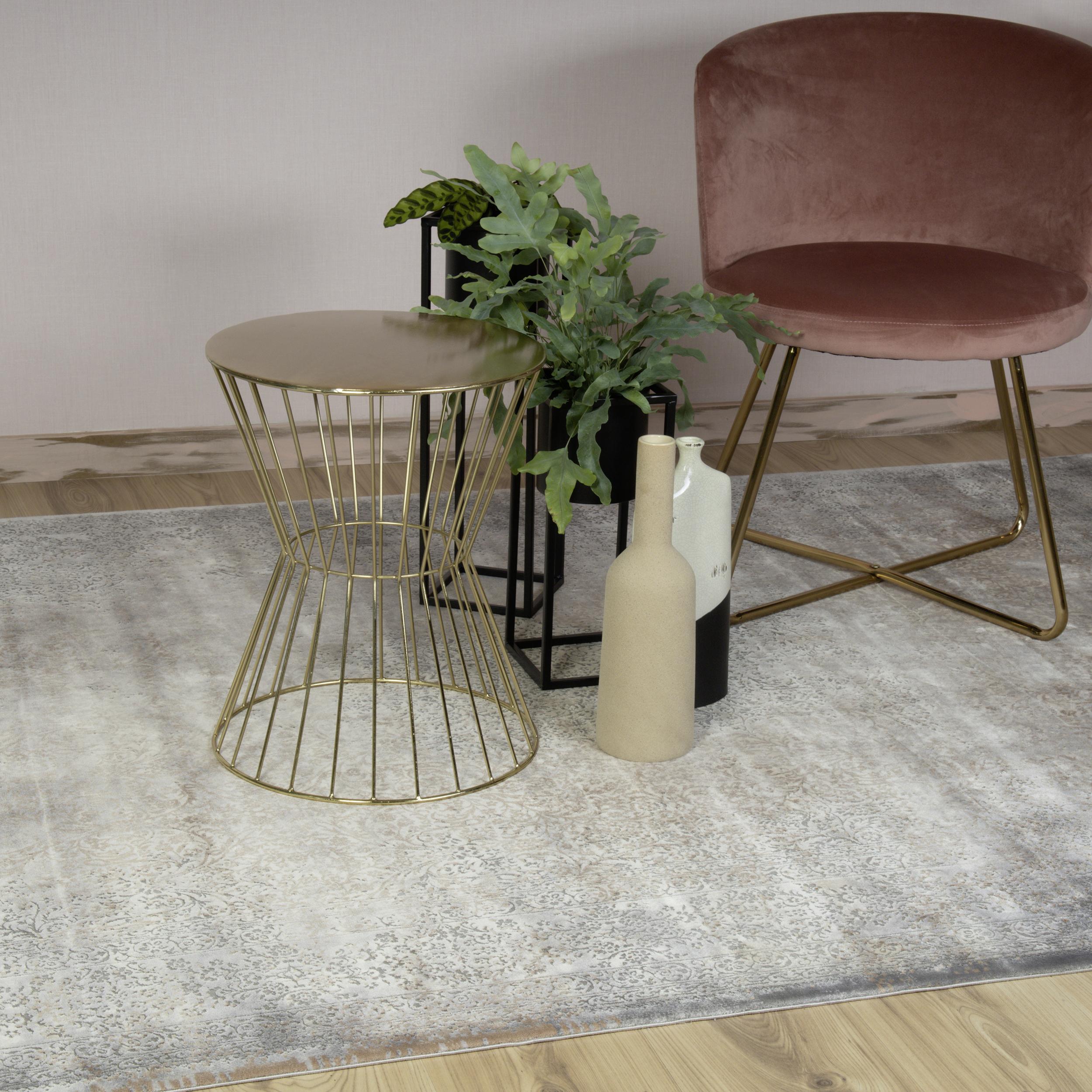 Webteppich Taupe My Jewel Of Obsession 240x340 cm - Taupe, KONVENTIONELL, Textil (240/340cm) - Obsession