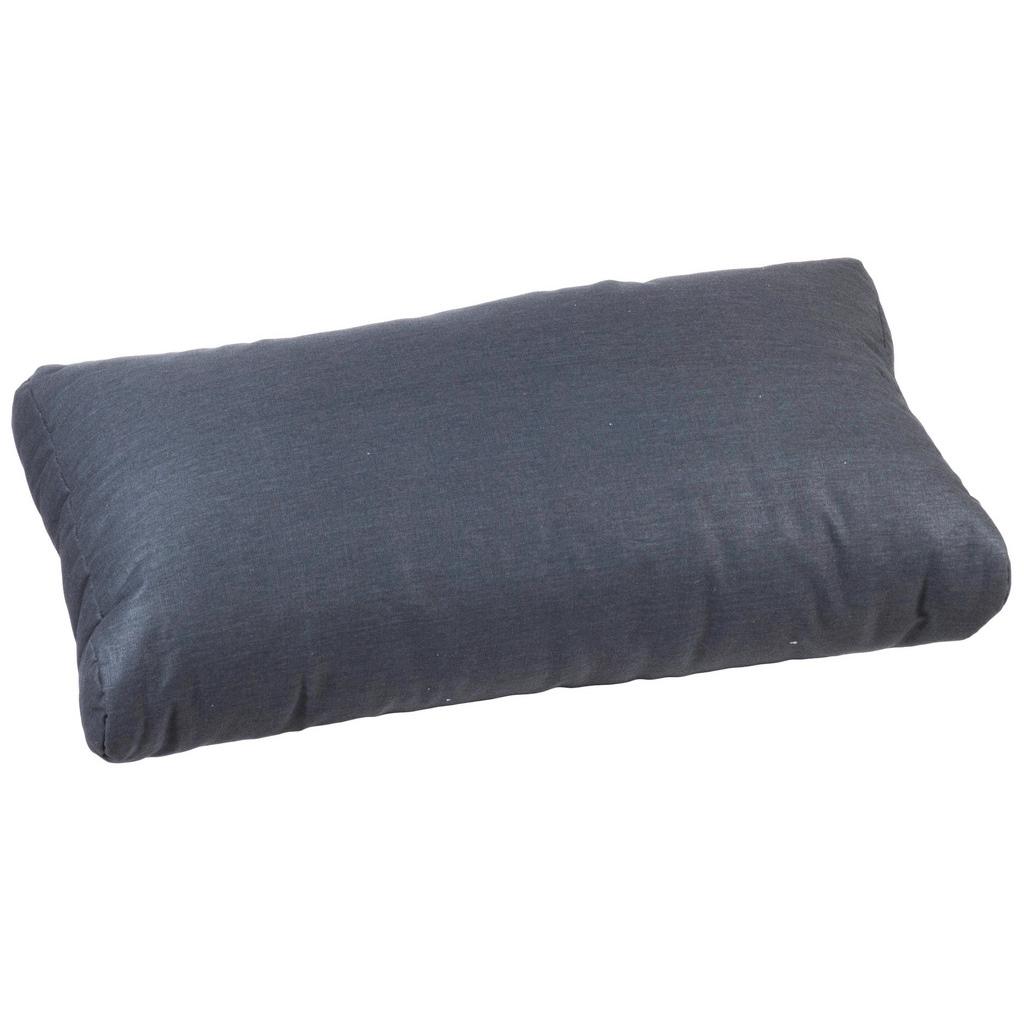 Loungekissen Rückenkissen 80x40 cm Anthrazit