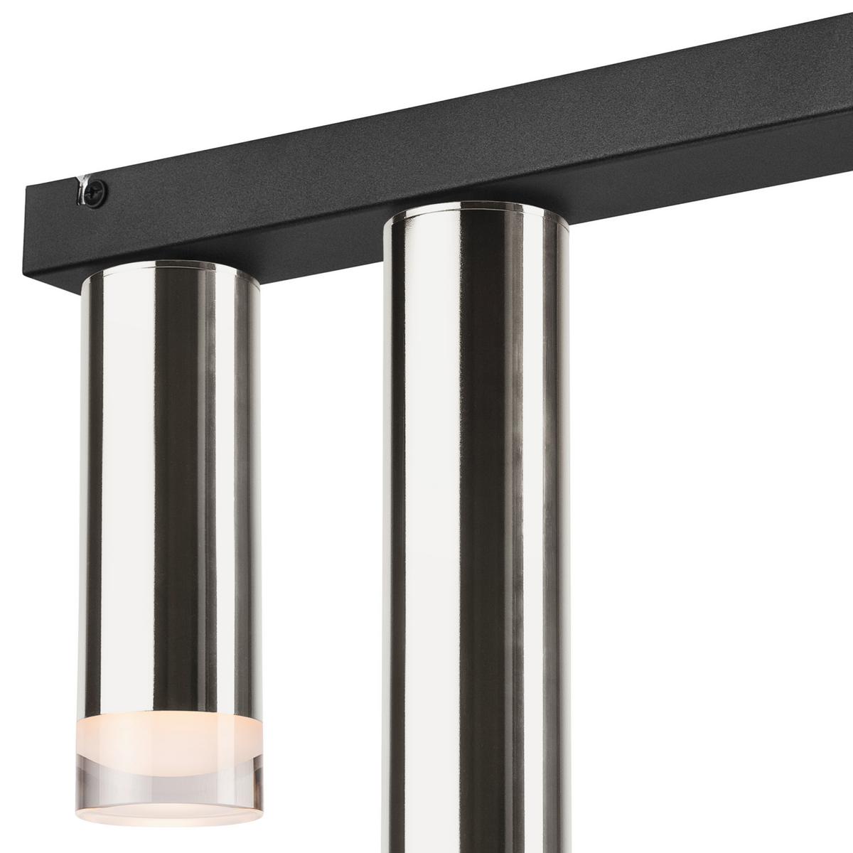 Deckenleuchte 39701 Diego Chrome - Chromfarben, Design, Metall (50/31,5/50cm)