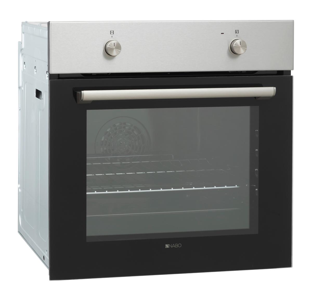 EINBAUHERD Edelstahlfarben B: 59,5cm - Edelstahlfarben, Metall (59,5/59,5/57cm) - Baytronic HandelsGmb