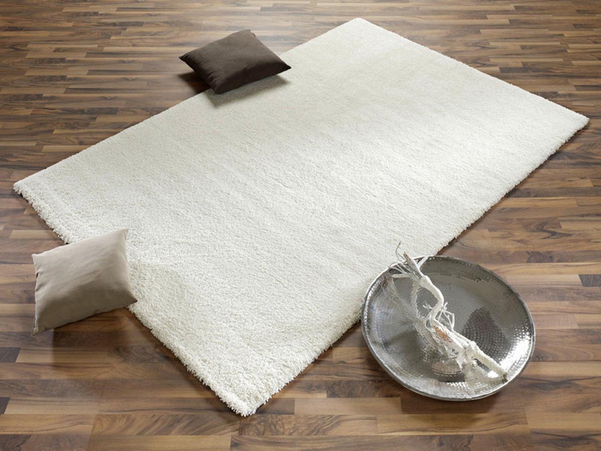 Webteppich Creme Liberty 120x170 cm - Creme, Basics, Textil (120/170cm) - Novel