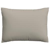 Kopfpolsterbezug Knitted Jersey - Taupe, Basics, Textil (70/90cm) - Schlafgut