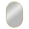 Wandspiegel Madrid Messingfarben B: 80 Cm - Messingfarben, Basics, Glas/Metall (80/50/3cm)