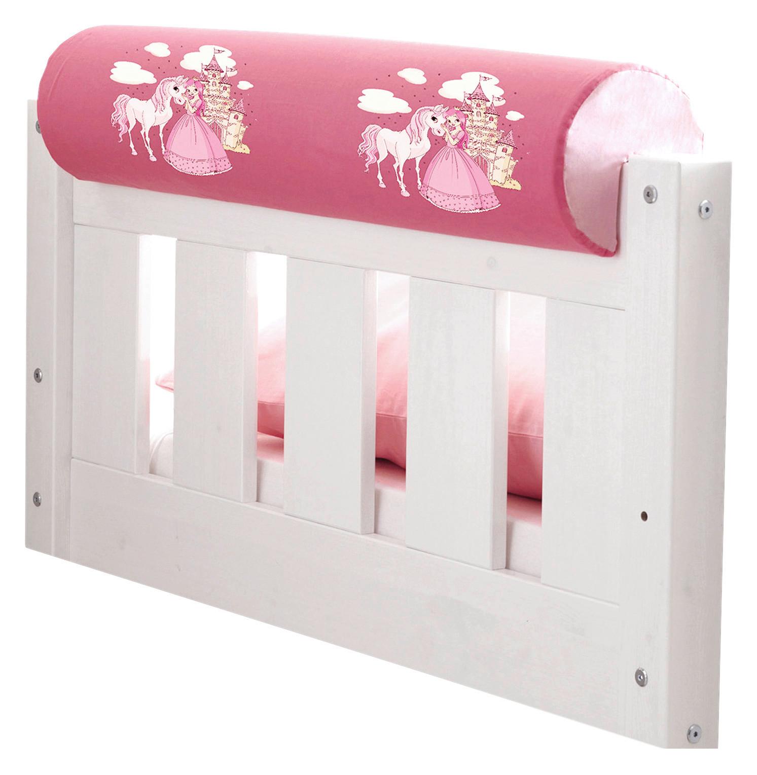 Kinder-nackenkissen Pink Prinzessinnenmotiv L: 79 Cm - Pink, KONVENTIONELL, Textil (16,5/79cm) - MID.YOU