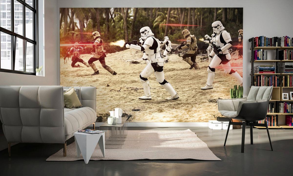 Vliestapete Star Wars Imperial Strike - Multicolor, Basics (400/250cm) - Komar