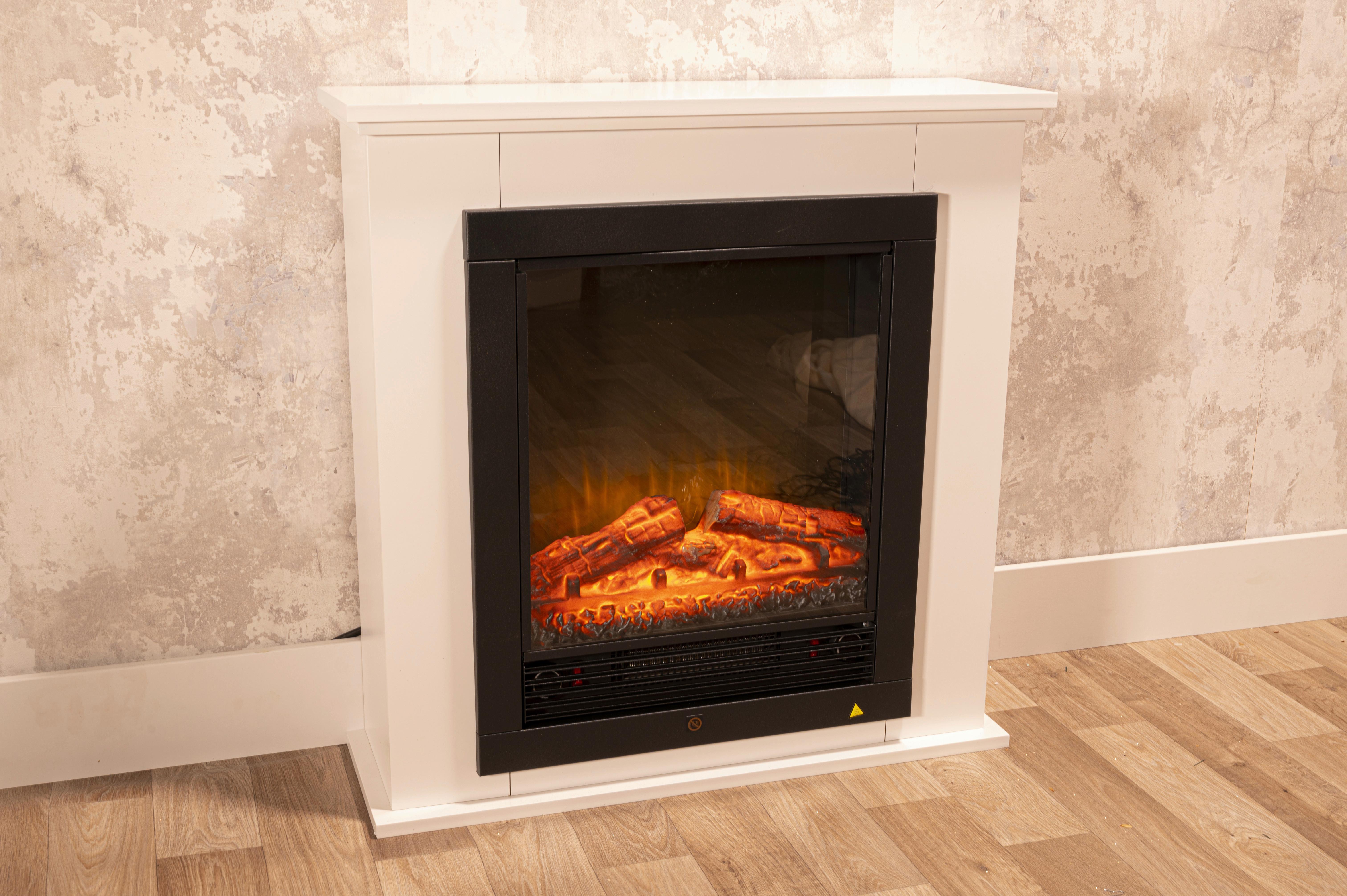 Kaminofen 00410 Heater & Mantelpiece - KONVENTIONELL (70/22/71cm)