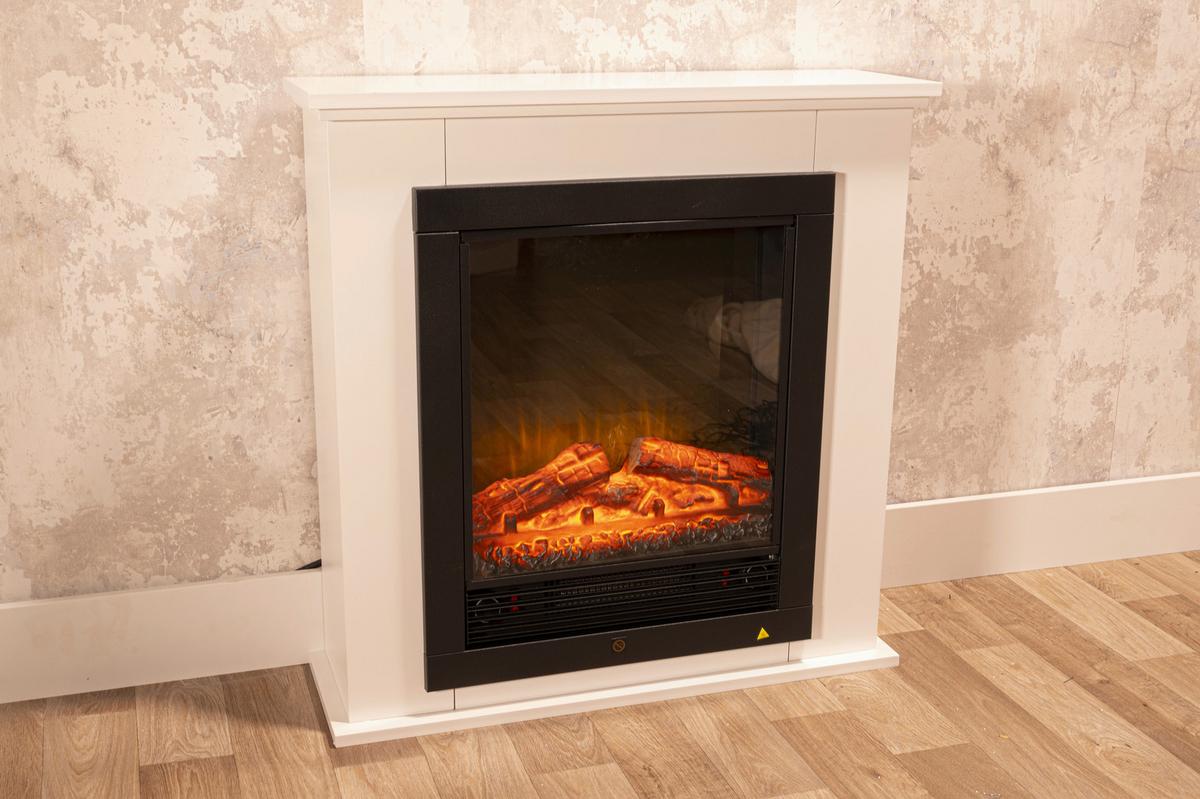 Kaminofen 00410 Heater & Mantelpiece - KONVENTIONELL (70/22/71cm)