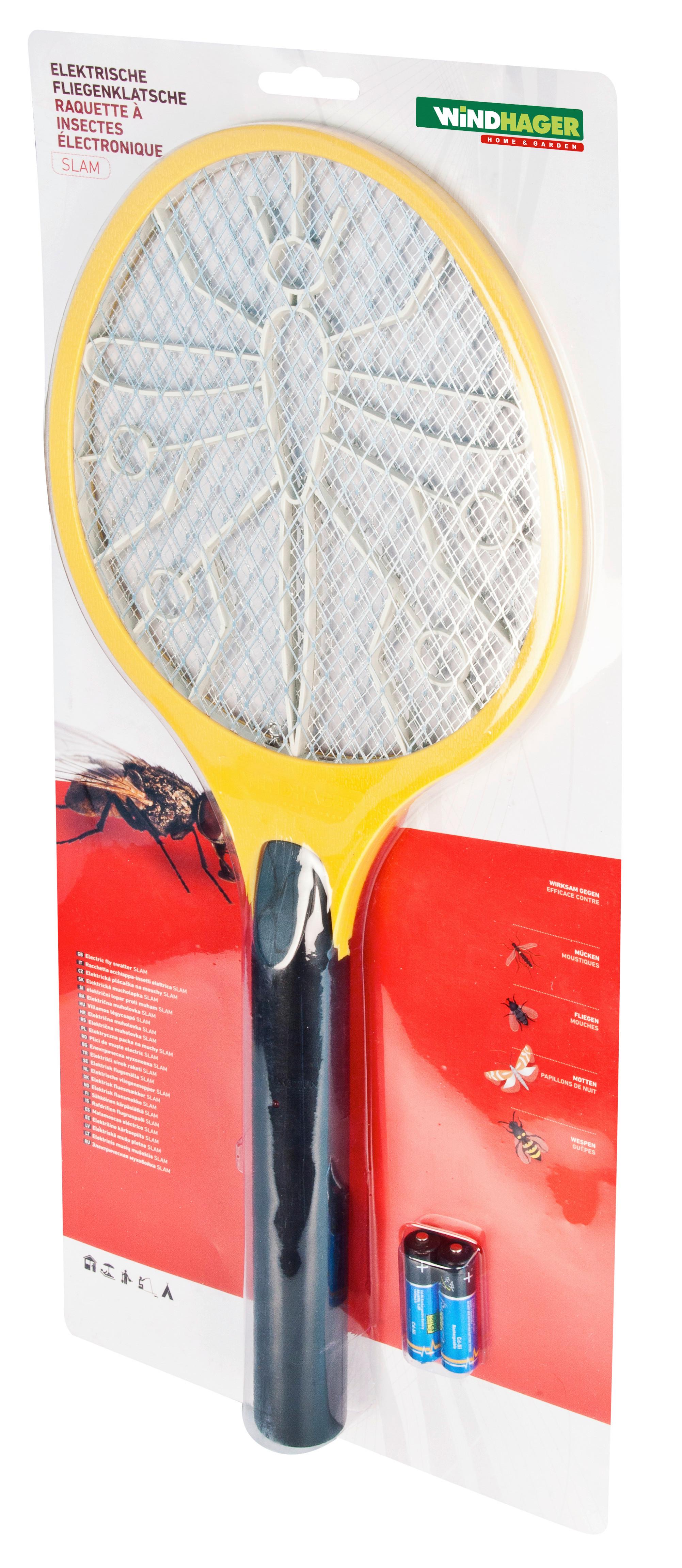 Fliegenklatsche Elektrisch mit Batterie, 57 cm