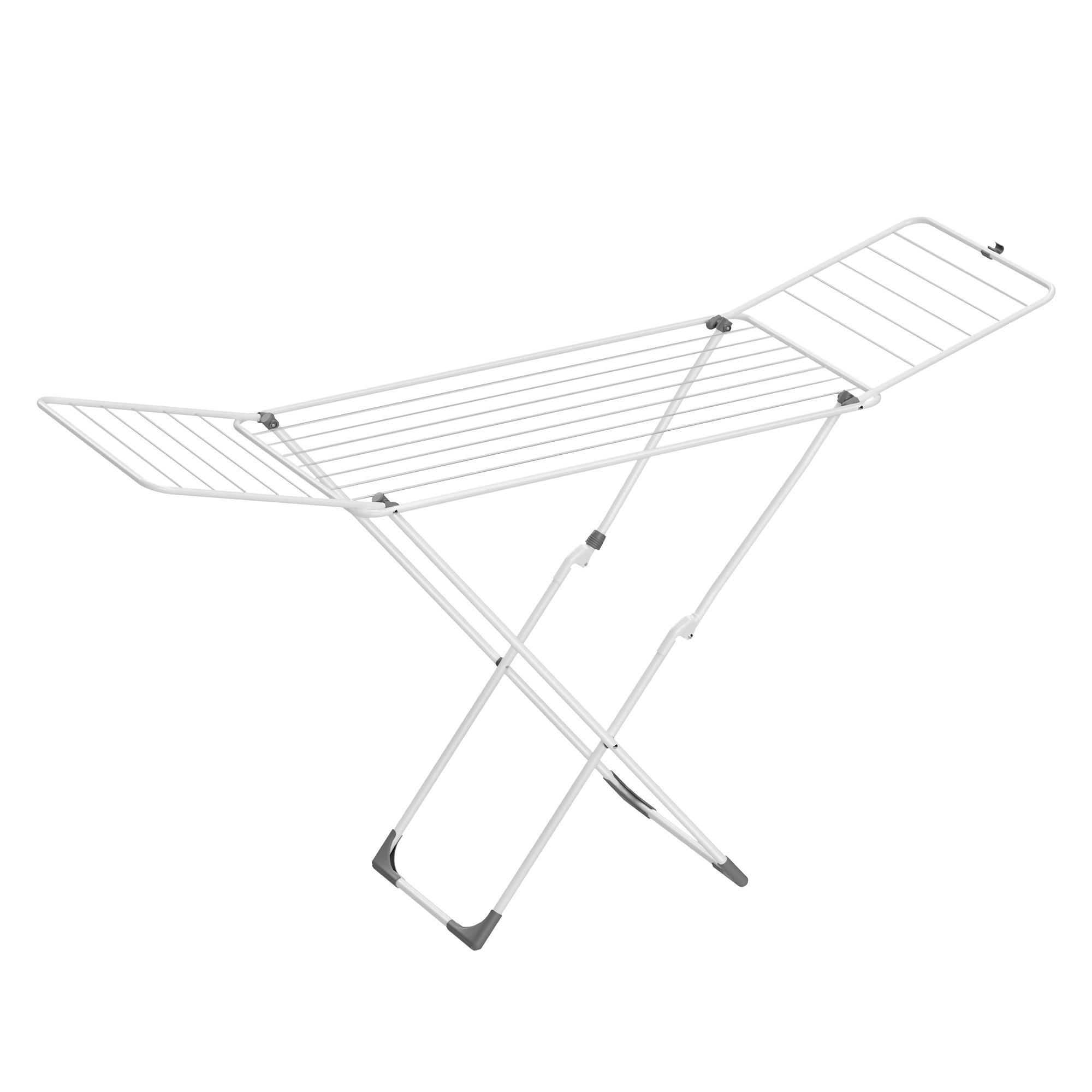 Wäschetrockner Weiß/Wolkenweiß - Weiß, Basics, Kunststoff/Metall (182/103/50cm)