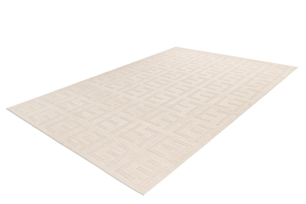 Flachwebteppich Madita 400 - Weiß, KONVENTIONELL, Textil (160/230cm)