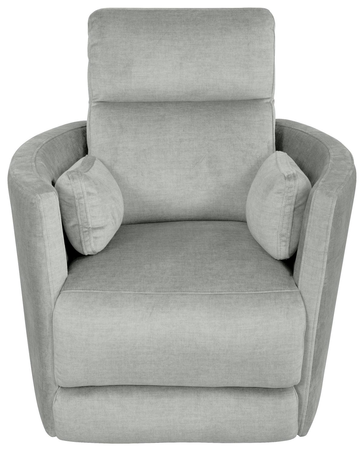 Fernsehsessel Swive Grau B: 91,4 Cm - Schwarz/Grau, MODERN, Textil (91,4/101,6/96,5cm) - Livetastic