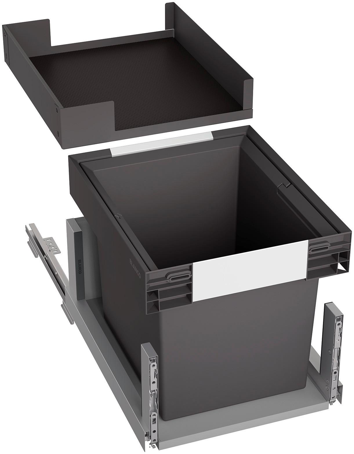 Einbauabfallsammler Select Ii 40/1 Combi - Anthrazit, Basics, Kunststoff - Blanco