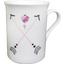 Kaffeebecher Mischella, ca. 280 ml - Schwarz/Rosa, KONVENTIONELL, Keramik (7,8/9,8cm) - Luca Bessoni Kaffeebecher Mischella, ca. 280 ml - Schwarz/Rosa, KONVENTIONELL, Keramik (7,8/9,8cm) - Luca Bessoni