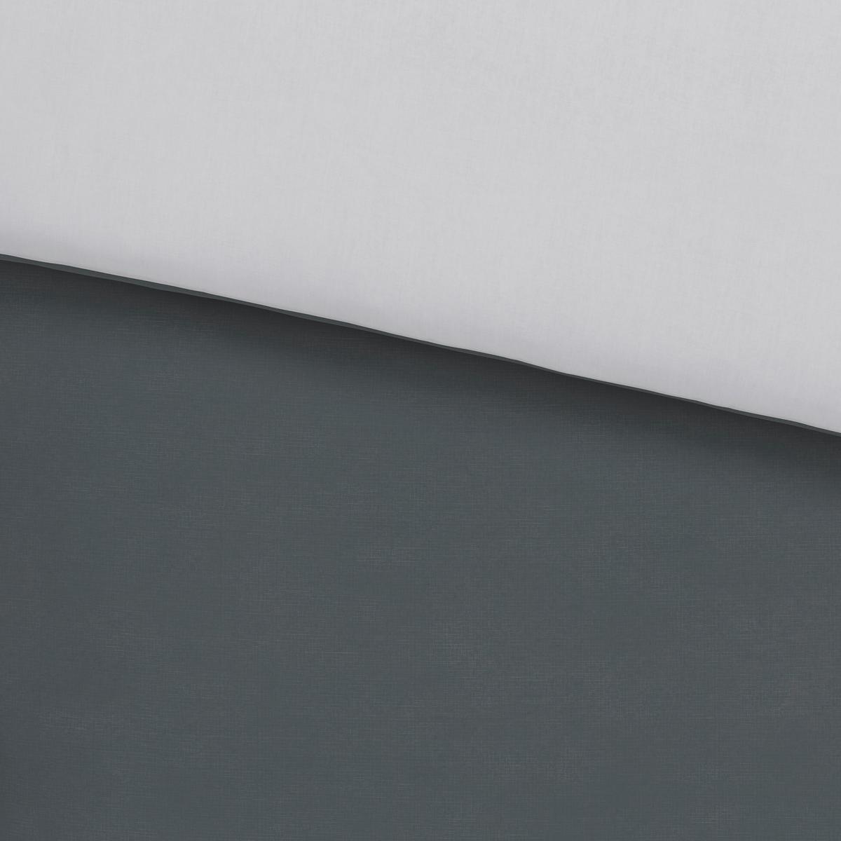 Povlečení Annika, 140/200cm, stříbrná - barvy stříbra/antracitová, textil (140/200cm) - Modern Living