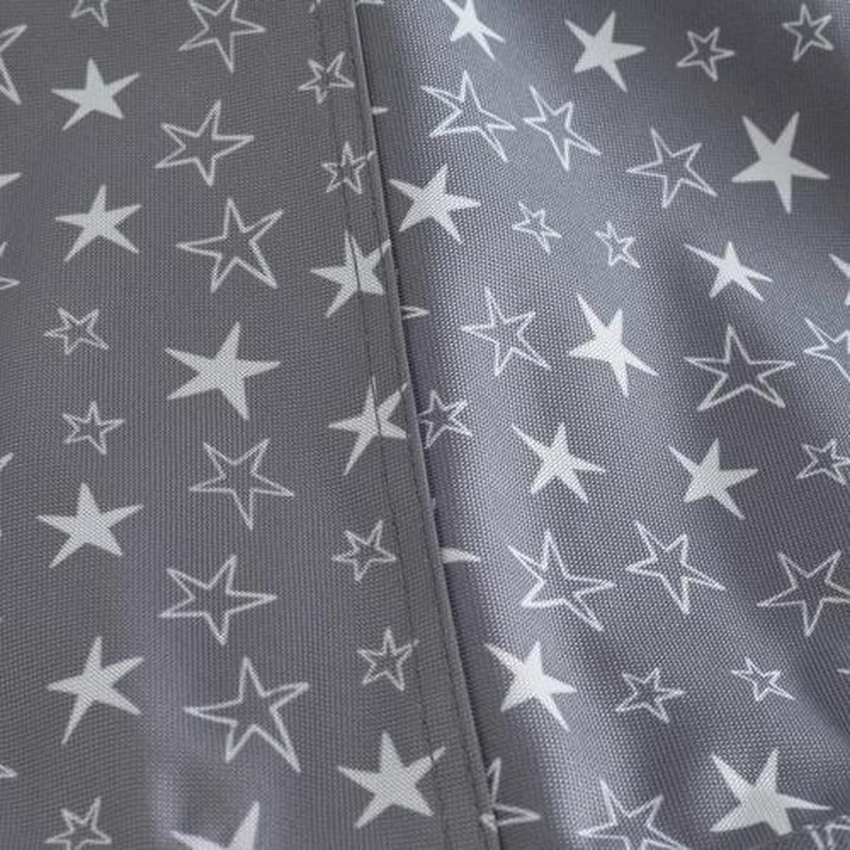 Závesná hojdačka pre deti MAYA - čierna/sivá, Modern, kov/textil (110/190/110cm) - Bessagi Kids