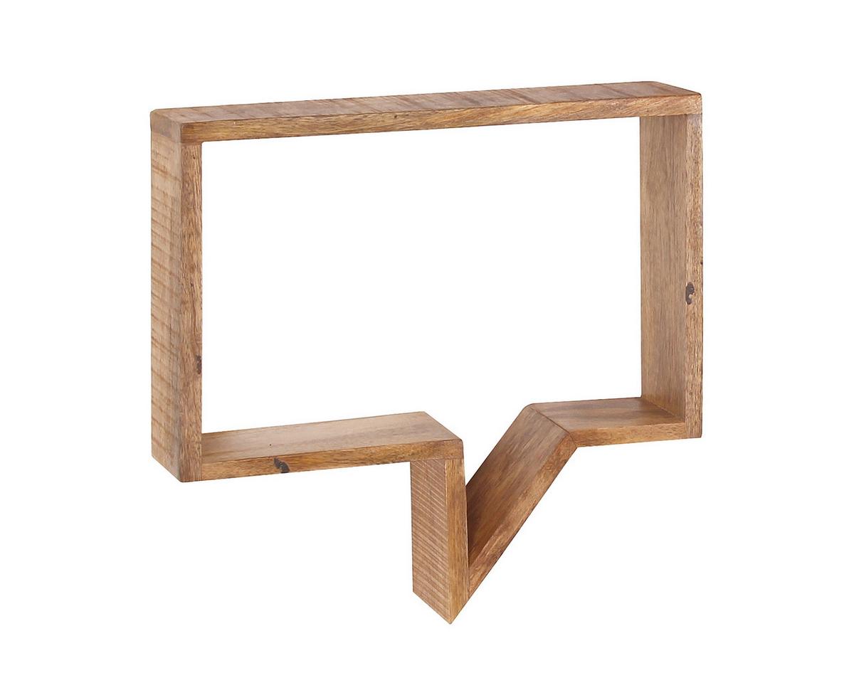 Wandregalset Naturfarben B: 46-39 cm - Naturfarben, Design, Holz (50-40/46-39/13-13cm) - Livetastic