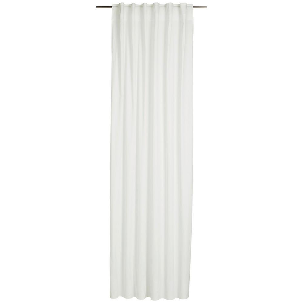 Záves S Pútkami Outdoor, 140/300cm, Sivobiela