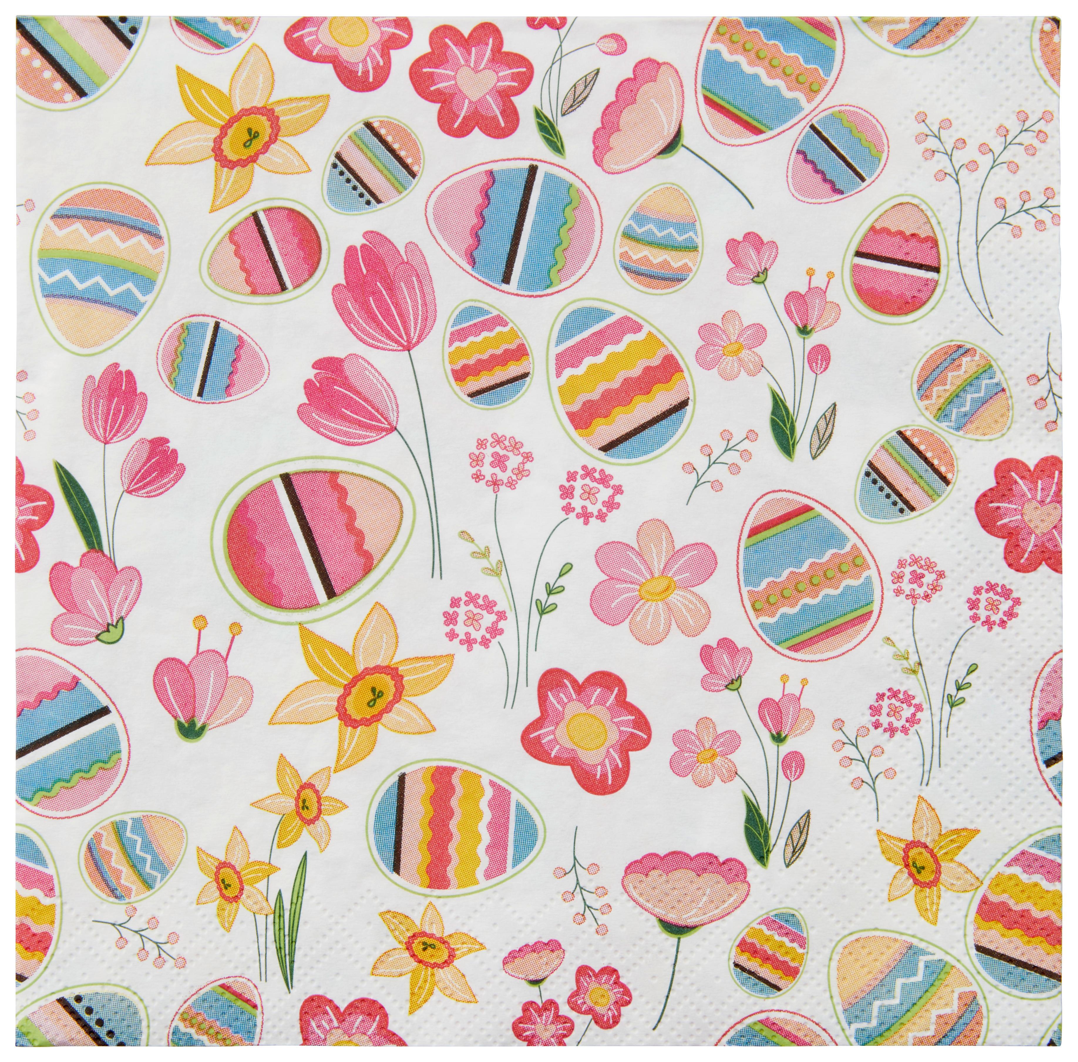 Serviette Ani - Multicolor, Design, Papier (33/33cm)