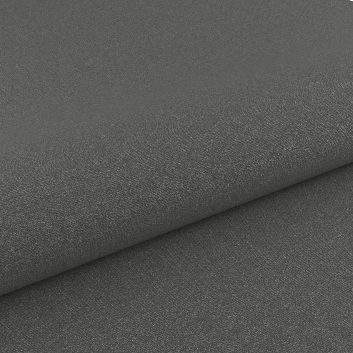 Boxspringbett April - Graubraun/Schwarz, MODERN, Textil (200/200cm)