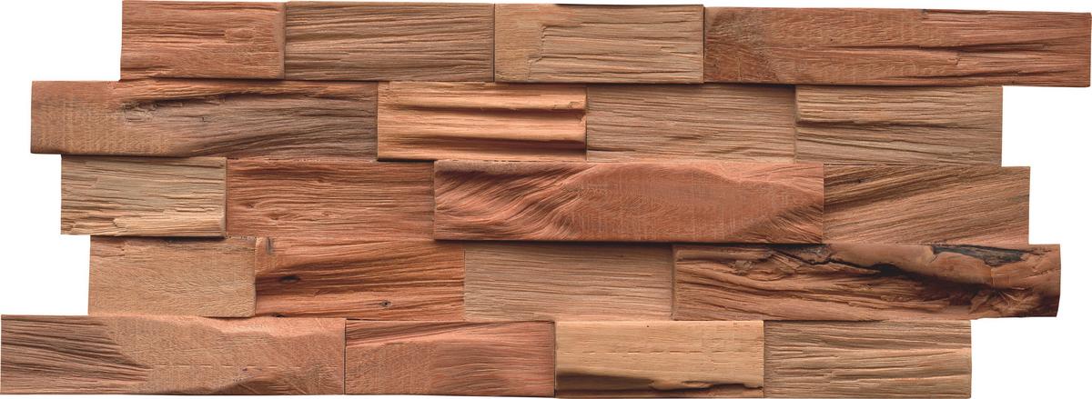 Wandverkleidung Fsc Axw Bangkirai Natur - Hellbraun, Basics, Holz (50/20/1.8cm)