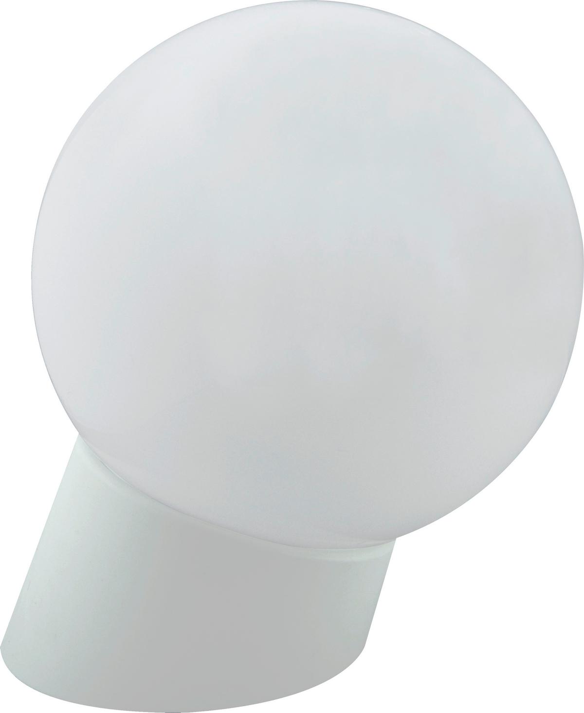 Led-wandleuchte Madrid Ip40 Weiß - Weiß, Basics, Kunststoff (15/20,5cm)