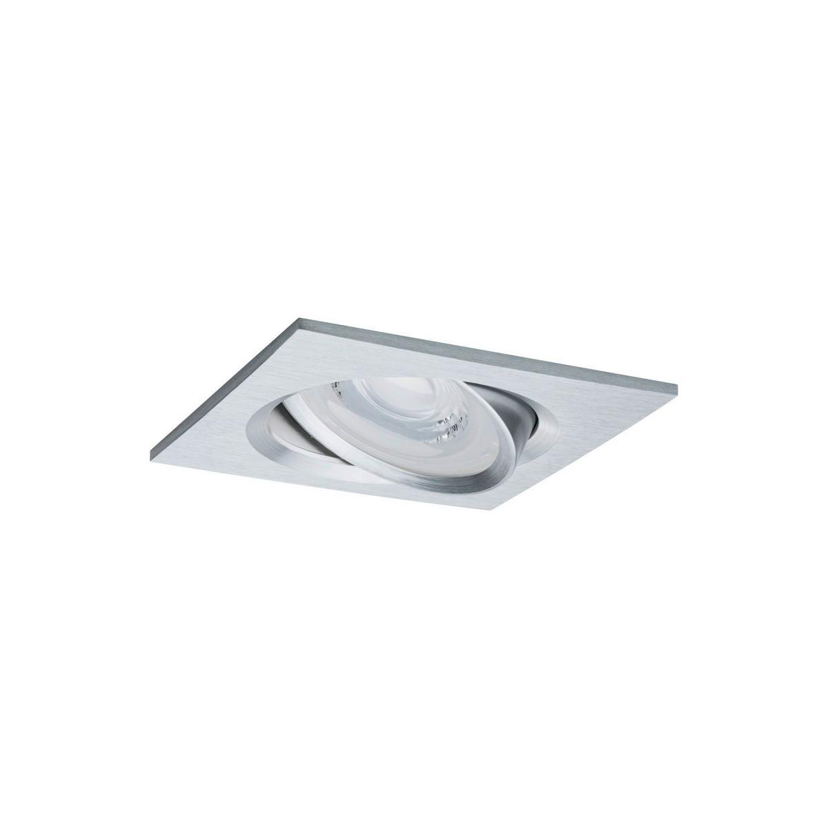 Deckenleuchte 3er-Set B: 8,4 cm 1-Flammig, Quadratisch - Basics (8,4cm) - Paulmann