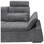 Wohnlandschaft Nalo Longchair Rec.2f - Dunkelgrau/Silberfarben, KONVENTIONELL, Holzwerkstoff/Textil (170/268cm) - Carryhome Wohnlandschaft Nalo Longchair Rec.2f - Dunkelgrau/Silberfarben, KONVENTIONELL, Holzwerkstoff/Textil (170/268cm) - Carryhome