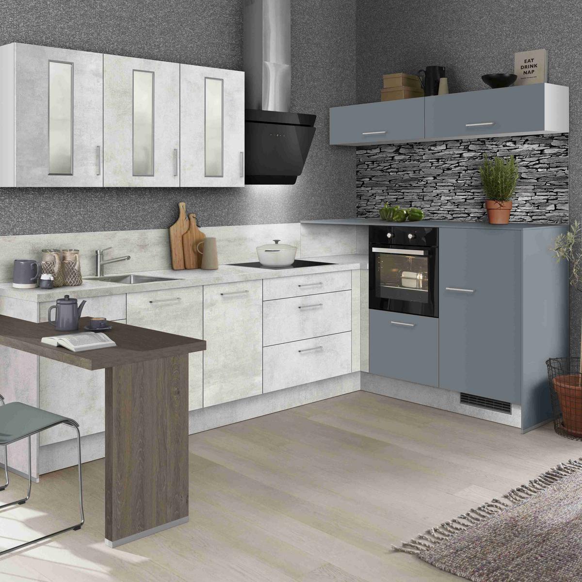 Frontfarbe Ip1200 Petrol - Petrol, MODERN, Holzwerkstoff - Impuls