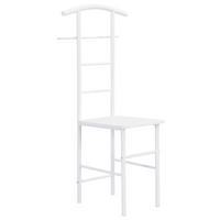 VEŠIAK NA ODEVY RALPH - biela, Konventionell, kov/kompozitné drevo (30/107/45cm) - Mömax