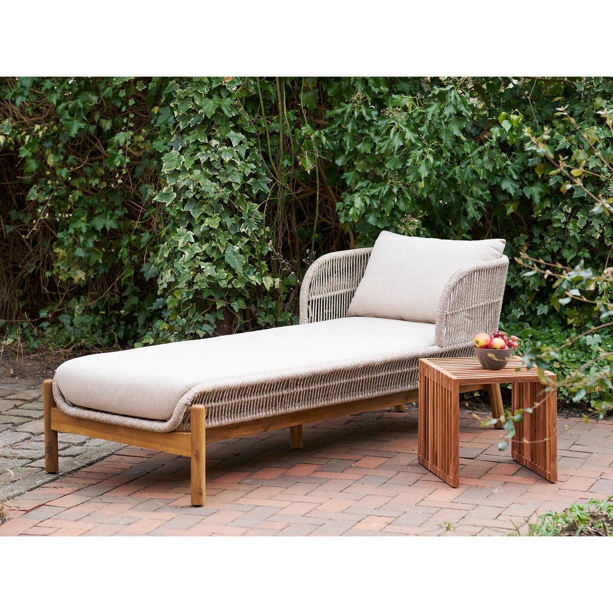 Beistelltisch Pego Teakfarben B: 40cm - Teakfarben, Design, Holz (40/40/40cm) - MID.YOU