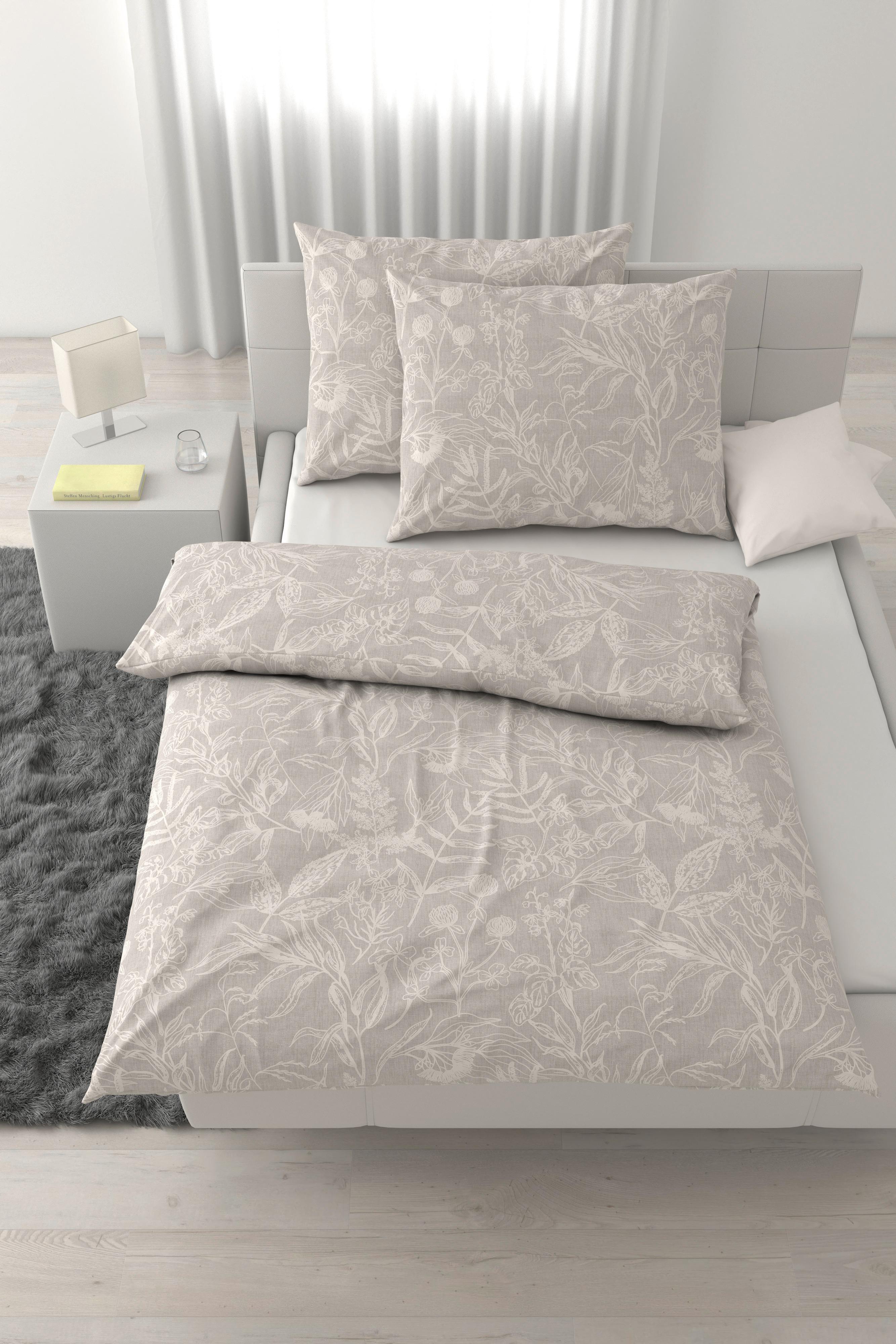 POSTEĽNÁ BIELIZEŇ TYLPUR XXL - svetlosivá, textil (200/220cm) - Mömax