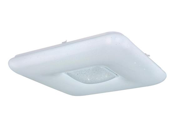 LED-Deckenleuchte mit App U. Sprachsteuerung - Opal, Basics, Kunststoff/Metall (50/50/8cm) LED-Deckenleuchte mit App U. Sprachsteuerung - Opal, Basics, Kunststoff/Metall (50/50/8cm)