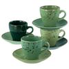 Tassenset Nature Collection Green Life, 8--Teilig.,  Grün - Grün, Design, Keramik - Creatable