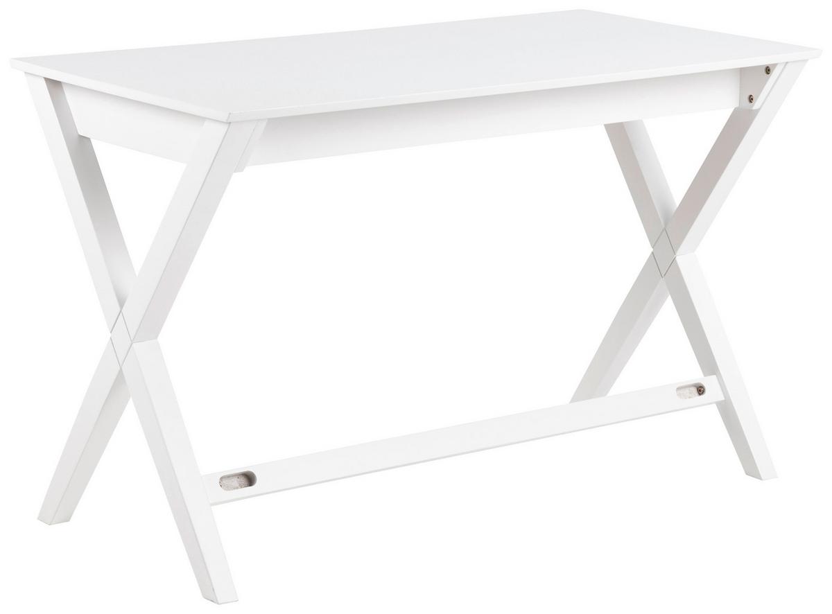 Schreibtisch Writex - Weiß, Trend, Holz (120/60/75cm) - MID.YOU