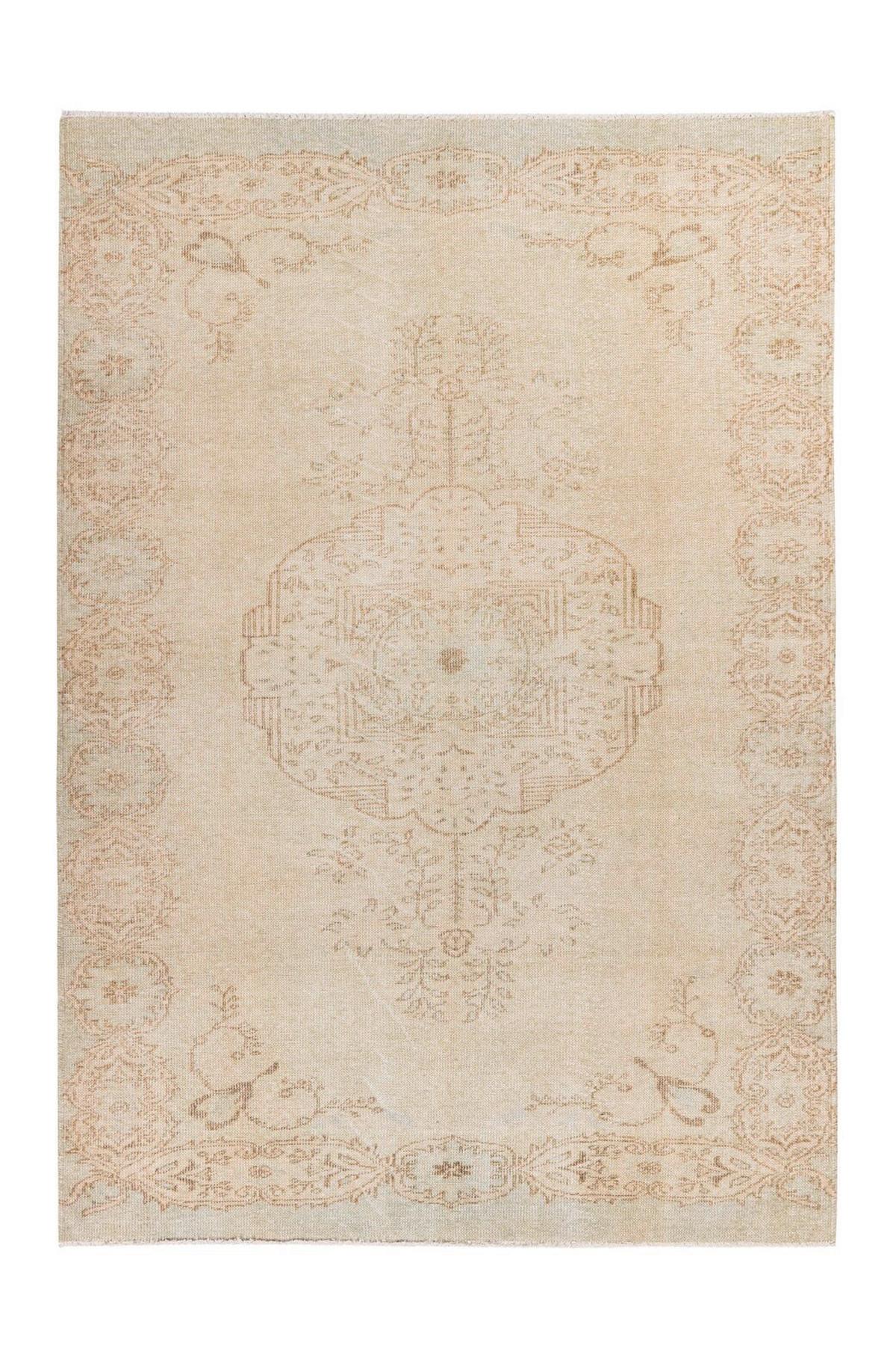 Flachwebteppich Toska 325 Beige, 160x230 Cm - Beige, KONVENTIONELL, Textil (160/230cm)