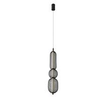 LED-Pendelleuchte 33-35363 Puma - Schwarz/Weiß, Design, Kunststoff/Metall (14/14/150cm)