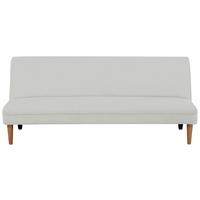 Rozkladacia pohovka ZERR, buklé, biela - čierna/biela, Modern, drevo/textil - P & B