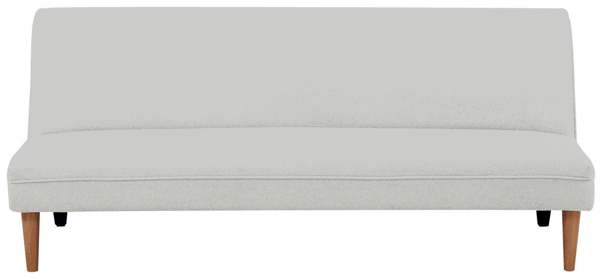 Rozkladacia pohovka ZERR, buklé, biela - čierna/biela, Modern, drevo/textil - P & B