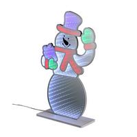 Led Díszlámpa Fritz - krómszínű/fehér, Basics, műanyag (34/12/55cm) - James Wood