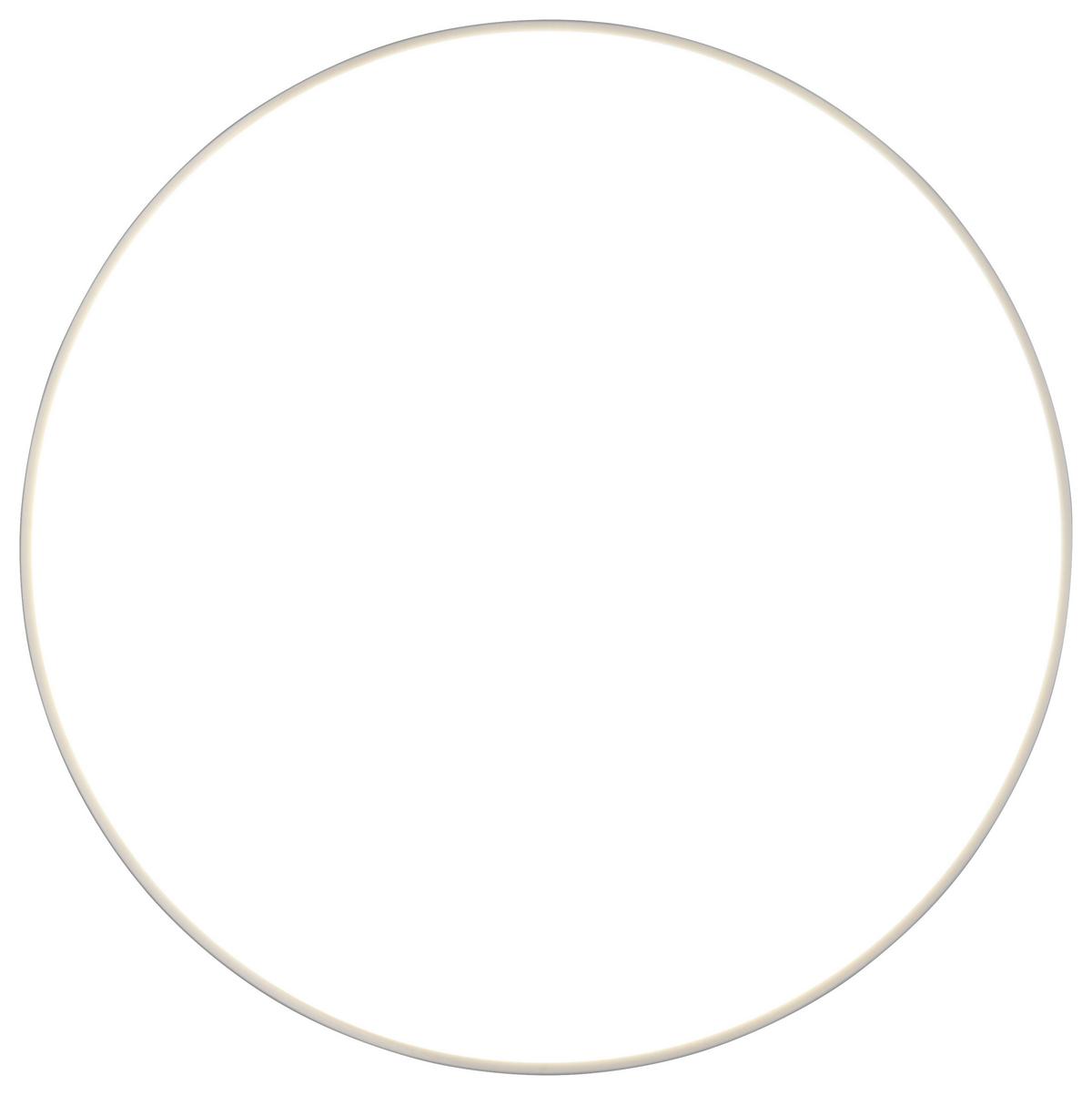 LED-Deckenleuchte Agata - Titanfarben, Basics, Kunststoff (27/5,6cm) - Luca Bessoni