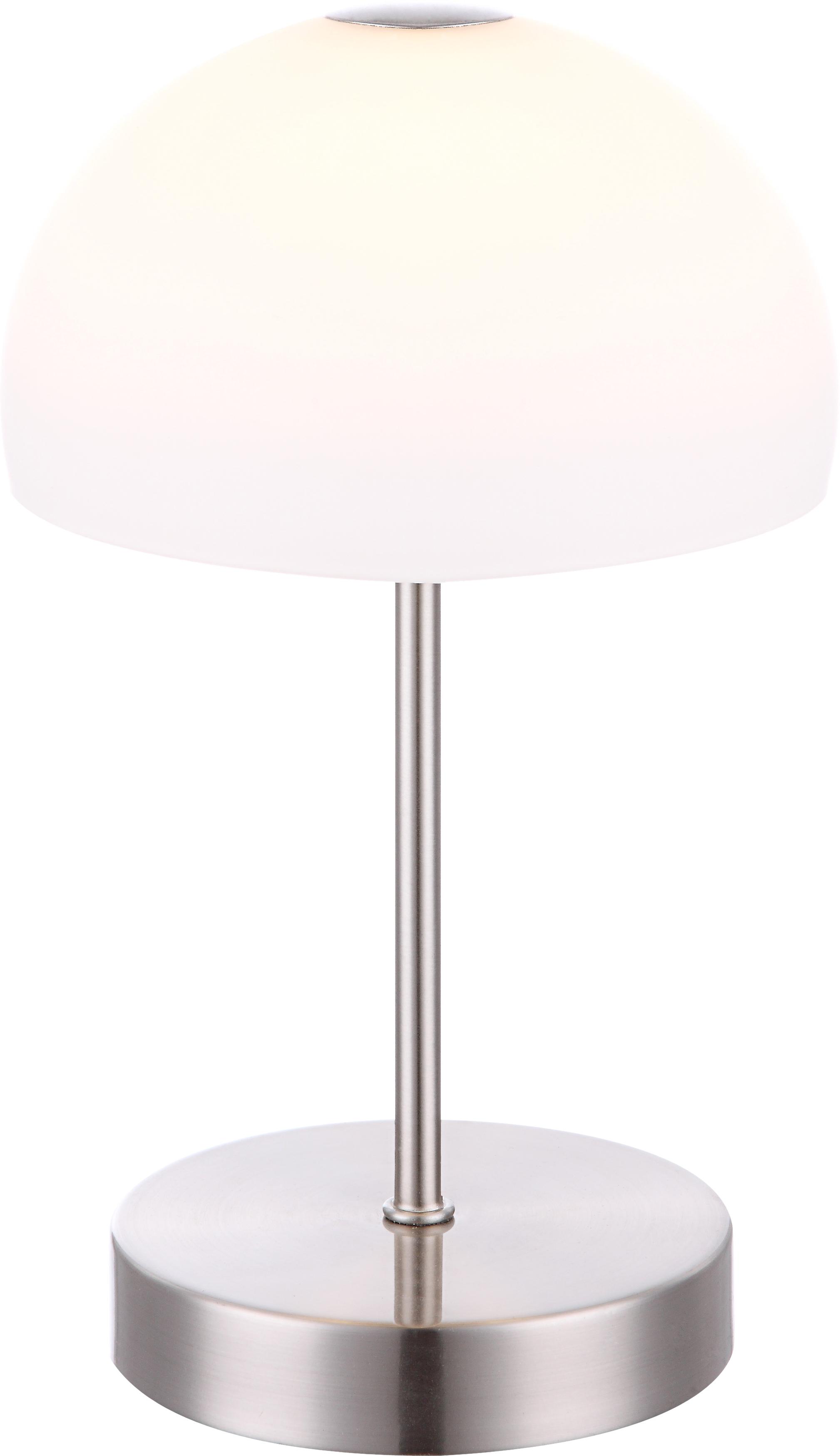 Tischleuchte Tolos mit Schirm aus Glas