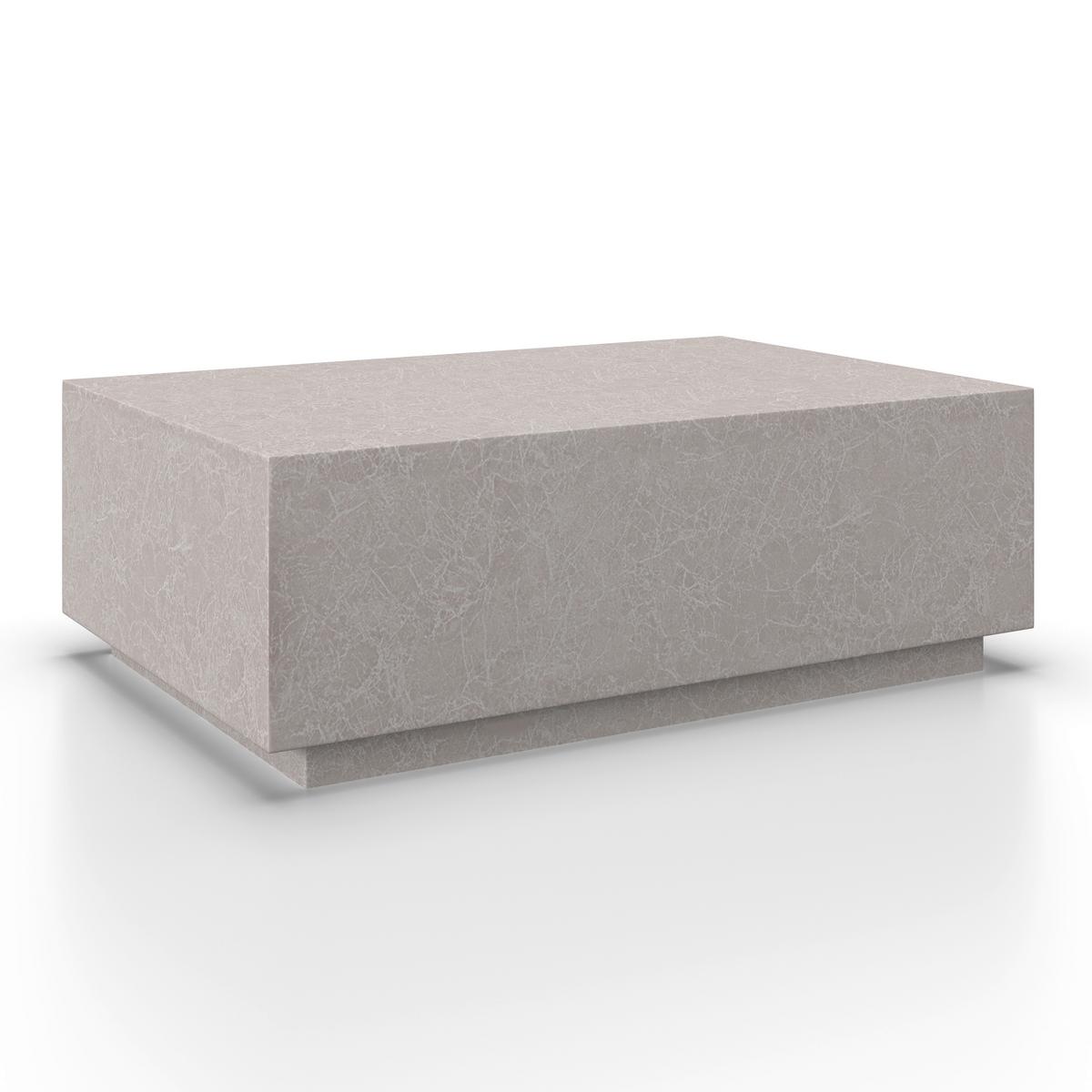 KONFERENČNÍ STOLEK MARCEL - béžová, Moderní, kompozitní dřevo (120/35/80cm) - Bessagi Home