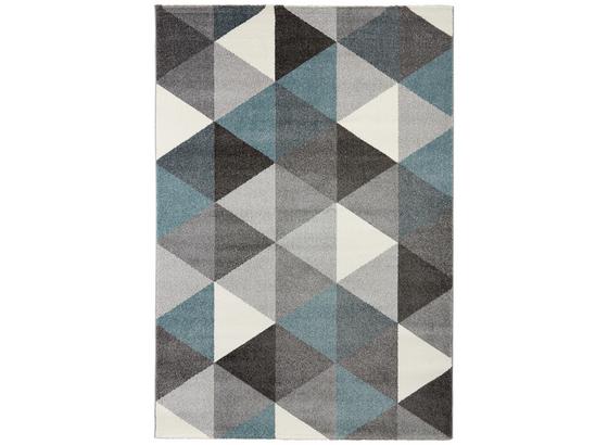 Tkaný Koberec Rom 3 - modrá/sivá, textil (160/230cm) - Mömax modern living Tkaný Koberec Rom 3 - modrá/sivá, textil (160/230cm) - Mömax modern living