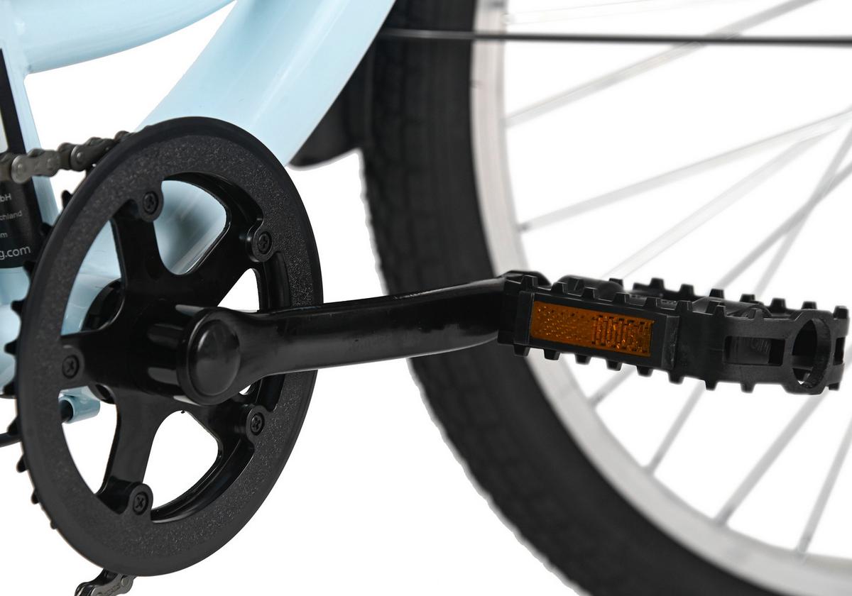 Kinderfahrrad Dacapo Cindy 24 Zoll Rh 32cm - Blau, Basics, Metall (25/140/60cm)